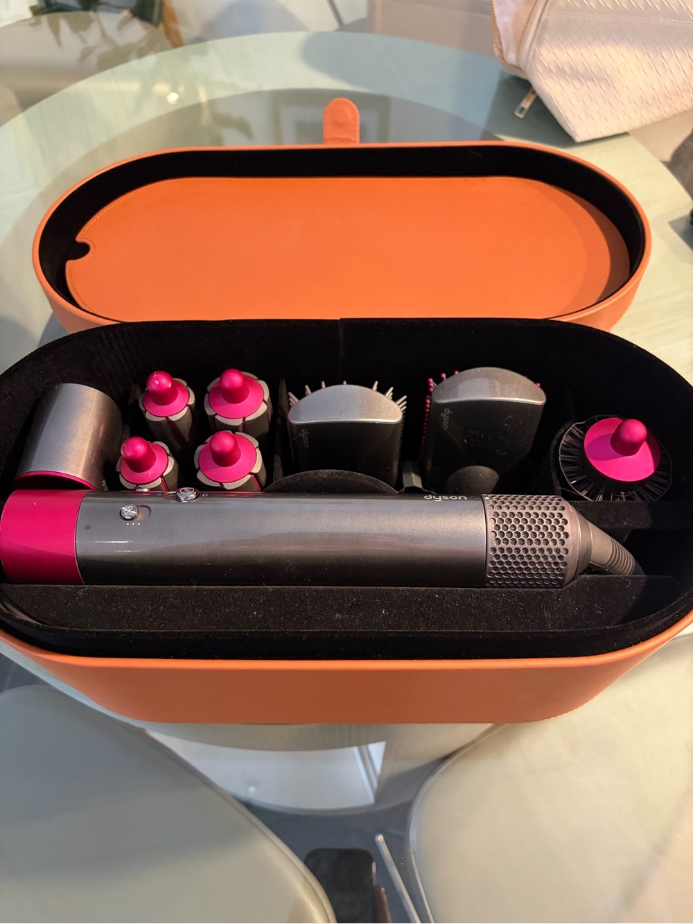 Original Dyson Airwrap magenta and silver in excellent condition